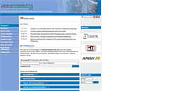 Desktop Screenshot of lebensmitteltechnik.net